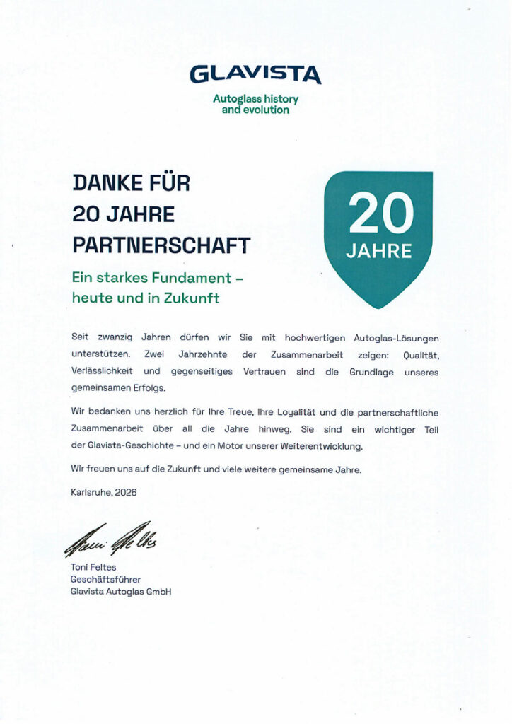20 Jahre Glavista Partner
